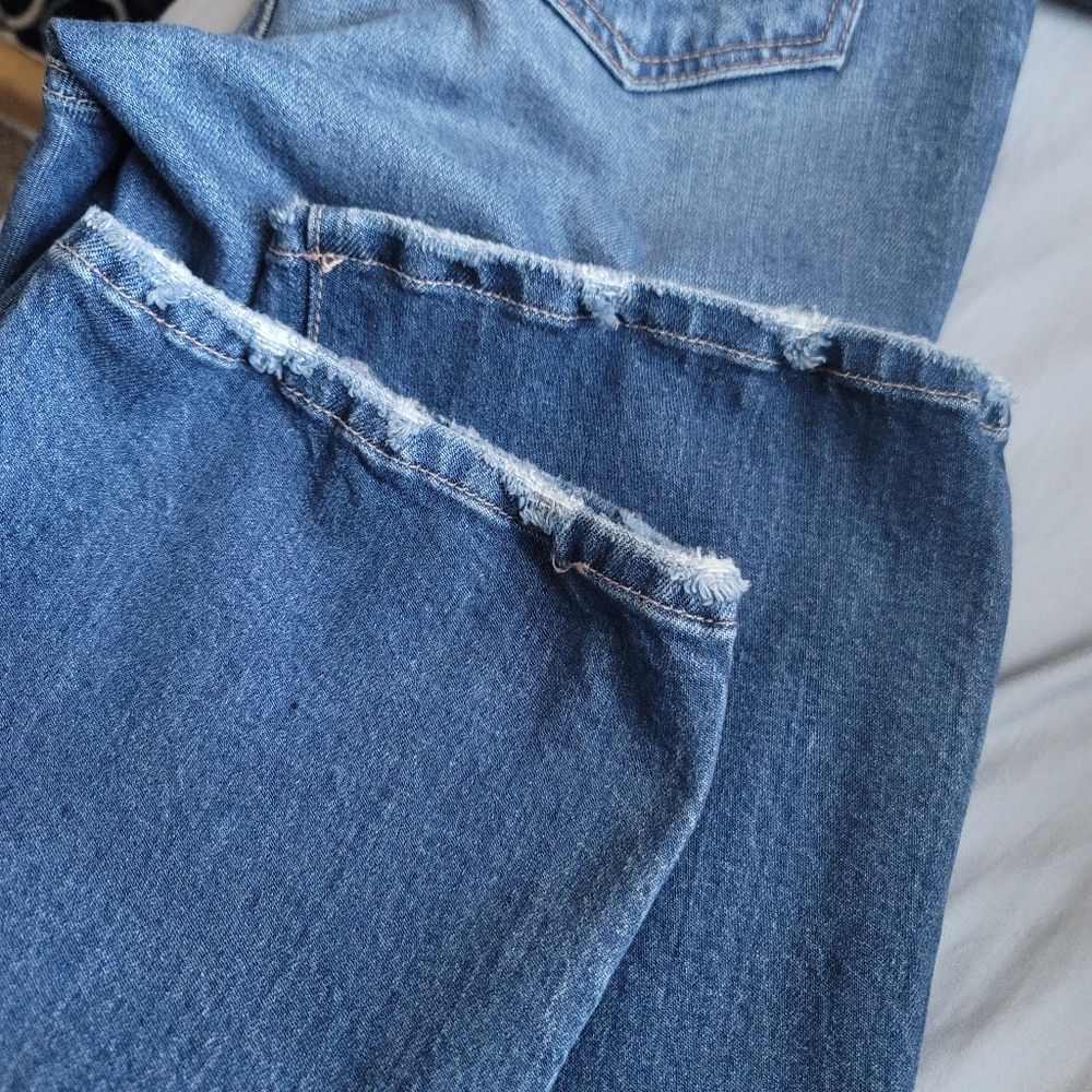 Freedom Denim Stretchy High-waist Bootcut Medium Wash Jeans Sample , Sz 27 - Picture 5 of 5